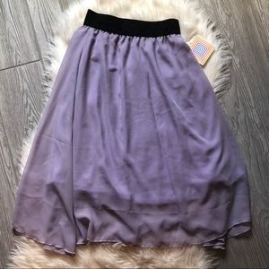 LuLaRoe Lavender Skirt Size XXS